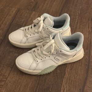 G/FORE Women's White and Mint golf shoes